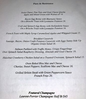 Menu photo 7 Bleu Mashpee, MA