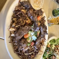 Aladdin's Eatery - Crocker Park - Great lentil rice with lamb