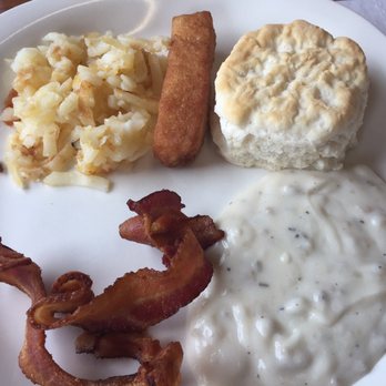 Dutch Kitchen - My $8.95 breakfast buffet pickin's. Everything was cold and it wasn't even worth a trip back up. - New American Near Me - Nappanee, Indiana