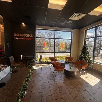 Dunkin' - Dining area - Donuts Near Me - Roanoke, Virginia Dunkin' - Dining area - Donuts Near Me - Roanoke, Virginia