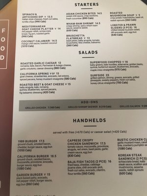 Menu photo 3 Milestones London, ON Menu photo 3 Milestones London, ON