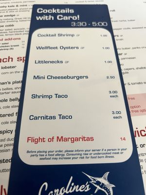 Menu photo 3 Carolines Bar and Grill North Eastham, MA