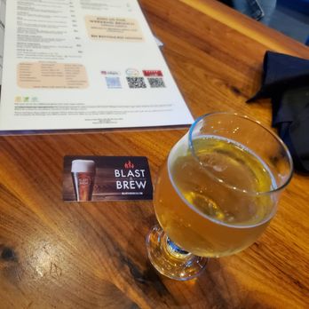 Blast & Brew - round 1 and their tappy cards - Pizza Near Me - San Jose, California Blast & Brew - round 1 and their tappy cards - Pizza Near Me - San Jose, California