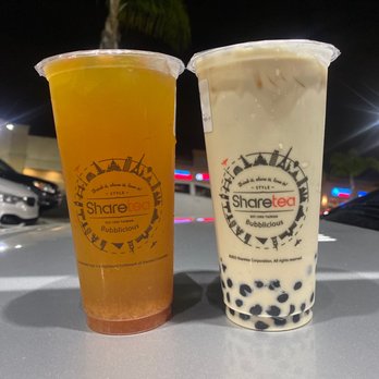 Sharetea - Passion fruit, orange & grapefruit tea Oolong milk pearl milk tea - Coffee & Tea Near Me - Fountain Valley, California Sharetea - Passion fruit, orange & grapefruit tea Oolong milk pearl milk tea - Coffee & Tea Near Me - Fountain Valley, California