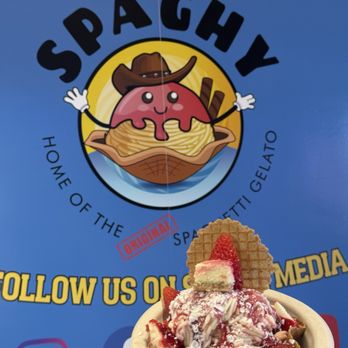Spaghy Gelato - The Strawberry Cheesecake - Ice Cream & Frozen Yogurt Near Me - Cape Coral, Florida Spaghy Gelato - The Strawberry Cheesecake - Ice Cream & Frozen Yogurt Near Me - Cape Coral, Florida