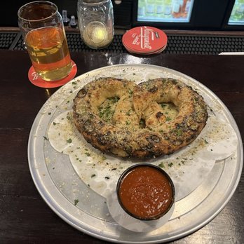 Playhouse Kitchen - Pizza Stuffed Pretzel - Pizza Near Me - Newport, Rhode Island