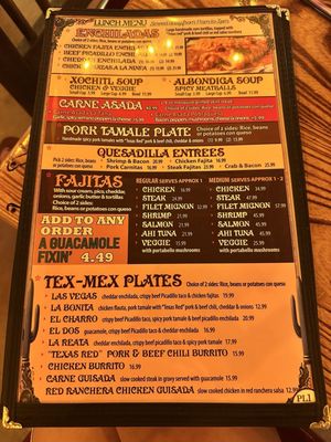 Menu photo 2 El Tiempo Cantina Houston, TX Menu photo 2 El Tiempo Cantina Houston, TX