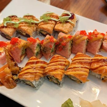 Hakata Ramen - Ocean King Roll, Sweetheart Roll, Yummy Roll | Instagram: @telephonesmoothie - Sushi Bars Near Me - Wayne, Pennsylvania