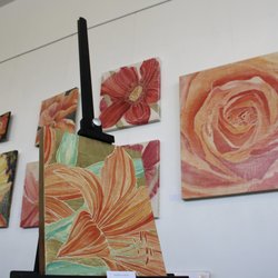 Roberta Ahrens Studio - Artworks in Roberta Ahren's featured show at Usher Gallery.