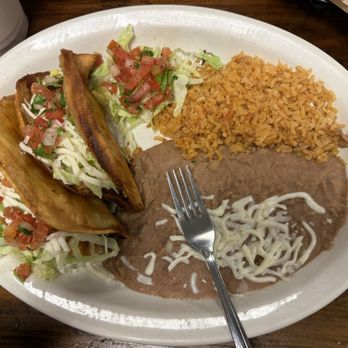 Sol Azteca Mexican Kitchen - Crunchy Tacos Plate - Mexican Near Me - Mesa, Arizona