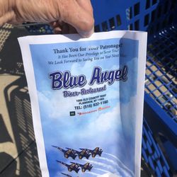 Thriftway Card & Gift - Blue Angel Diner  in corner of Morton Village Shopping Center not far from Thrifty Cards.