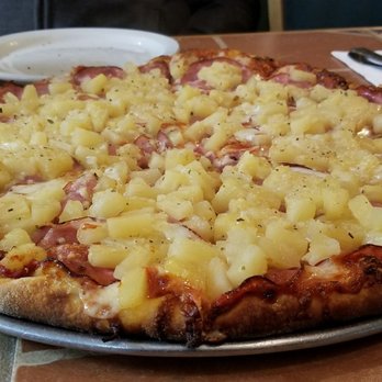 Hector's Pizza - Ham & Pineapple pizza. My fave!! - Pizza Near Me - Petaluma, California Hector's Pizza - Ham & Pineapple pizza. My fave!! - Pizza Near Me - Petaluma, California