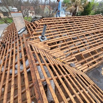 Tux Roofing - Tore old wood shake roof off. - Roofing Near Me - Spring Branch, Texas