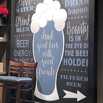 The Assembly - a sign with a beer - American Near Me - West Dundee, Illinois