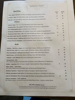 Menu photo 2 Madeline's Nibbles & Wine La Grange, KY Menu photo 2 Madeline's Nibbles & Wine La Grange, KY