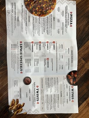 Menu photo 3 Round Table San Marcos, TX