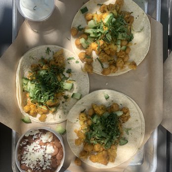 Rocket Taco - Deluxe Cauliflower Chickpea Tacos - Tacos Near Me - Seattle, Washington Rocket Taco - Deluxe Cauliflower Chickpea Tacos - Tacos Near Me - Seattle, Washington