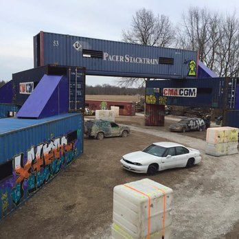Xtreme Paintball Park - Our THREE STORY Shipyard Course! - Paintball Near Me - Millstadt, Illinois Xtreme Paintball Park - Our THREE STORY Shipyard Course! - Paintball Near Me - Millstadt, Illinois