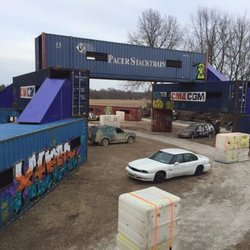 Xtreme Paintball Park - Our THREE STORY Shipyard Course!