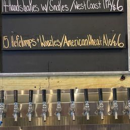 Board at bar with beer selection. Loved the Pooh Beer reference. Might have to try next time! Board at bar with beer selection. Loved the Pooh Beer reference. Might have to try next time!