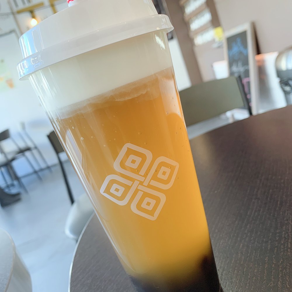Prolece Tea - Cheese Foam Peach Tea - Bubble Tea Near Me - Pasadena, California Prolece Tea - Cheese Foam Peach Tea - Bubble Tea Near Me - Pasadena, California