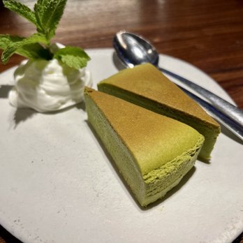 Le Sia - Green tea cheesecake - Chinese Near Me - New York, New York Le Sia - Green tea cheesecake - Chinese Near Me - New York, New York