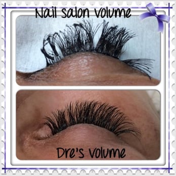 Faces By Dre - My before and after. Do a transformed my disaster into a thing of beauty!! - Eyelash Service Near Me - Las Vegas , Nevada