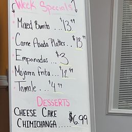 Weekly specials and prices Weekly specials and prices