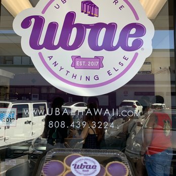 UBAE - Ube tarts in front of the store - Desserts Near Me - Honolulu, Hawaii UBAE - Ube tarts in front of the store - Desserts Near Me - Honolulu, Hawaii