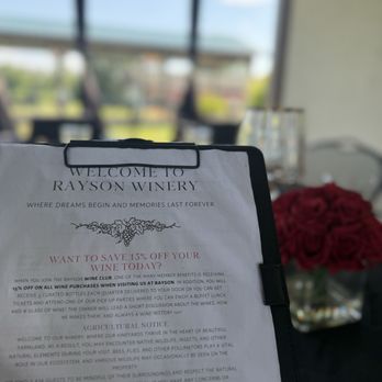 Rayson Winery & Vineyards - Join the club - Wine Tasting Room Near Me - Mocksville, North Carolina