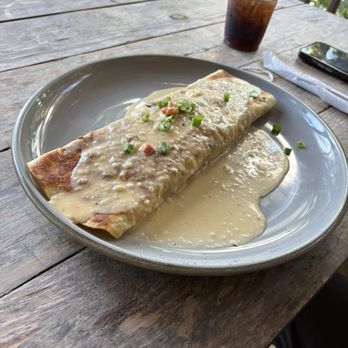 T-Johnnys on the River - Boudin Breakfast Burrito - Cajun/Creole Near Me - Natchitoches, Louisiana T-Johnnys on the River - Boudin Breakfast Burrito - Cajun/Creole Near Me - Natchitoches, Louisiana