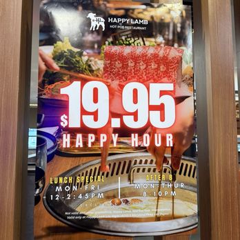 Happy Lamb Hot Pot - Happy hour - Hot Pot Near Me - Las Vegas, Nevada