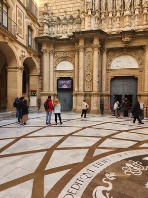 Santa Maria de Montserrat Abbey by null