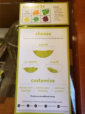 Menu photo 1 Salata San Antonio, TX