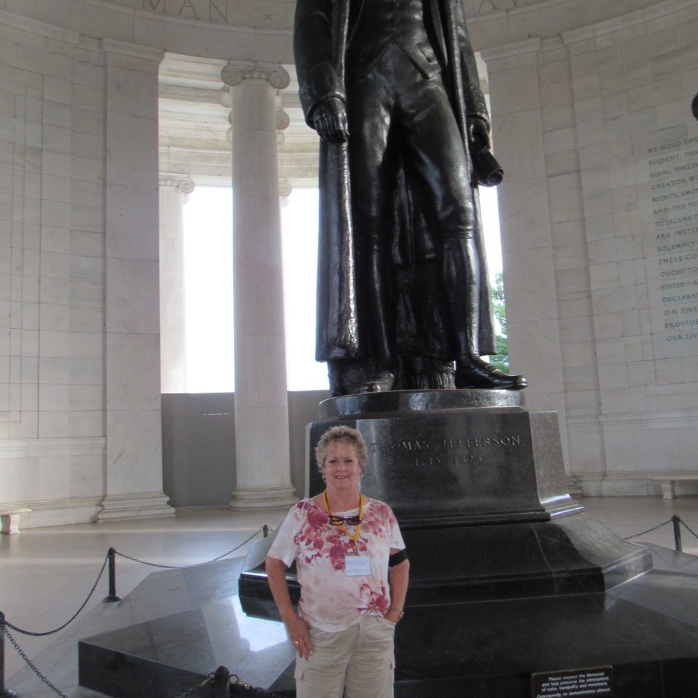 Jefferson Memorial - Janis...I made it up the 43 stairs to the statue - Landmarks & Historical Buildings Near Me - Washington, DC, District of Columbia Jefferson Memorial - Janis...I made it up the 43 stairs to the statue - Landmarks & Historical Buildings Near Me - Washington, DC, District of Columbia