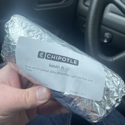 2x Chicken, Extra Rice, Salsa and Cheese Burrito 2x Chicken, Extra Rice, Salsa and Cheese Burrito