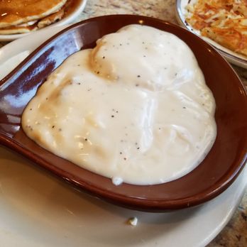 Eggbert's - half order of biscuits and gravy - American Near Me - Caney, Kansas