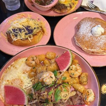 6th & G Breakfast - Steak and eggs, pancakes and birria Benedict. - Breakfast & Brunch Near Me - San Diego, California