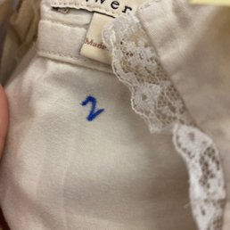 They write with a permanent market on the items. Eww. Who ever wants a permanently damaged goods?
