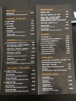 Menu photo 1 Sushi Misoya Maple Ridge, BC