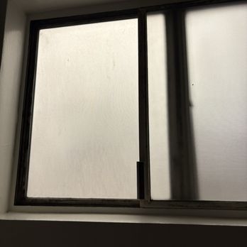 Wiseman Residential - Moldy window frame, management kept saying "It's not mold." As if black spores on a white damp window frame isn't mold... - Apartments Near Me - Los Angeles, California