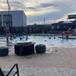 More kids than adults In what used to be over 21 pool. More kids than adults In what used to be over 21 pool.
