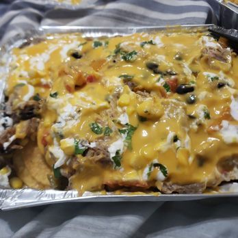 The Local Press - Pork nachos to go. Amazing!!! - Salad Near Me - Park, New York