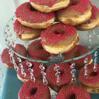 Donut Corner - Maple donuts with pink sprinkles - Donuts Near Me - Elk Grove, California Donut Corner - Maple donuts with pink sprinkles - Donuts Near Me - Elk Grove, California