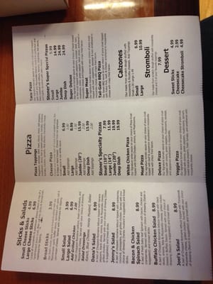 Menu photo 2 Stoner's Pizza Joint Guyton, GA