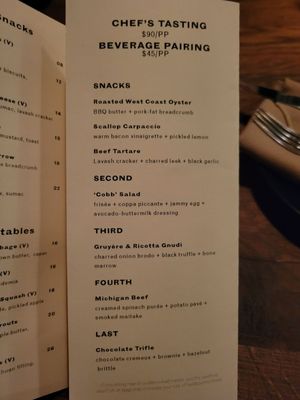 Menu photo 5 Marrow Detroit, MI