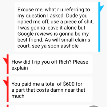 DeVoe Heating & Cooling - Text from Bryan after I asked an anonymous post about the motor on FB - Heating & Air Conditioning/HVAC Near Me