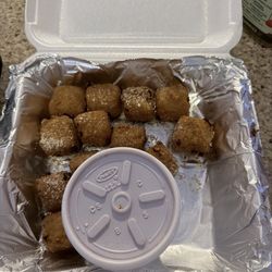 Fried Mac n Cheese Bites and Marinara