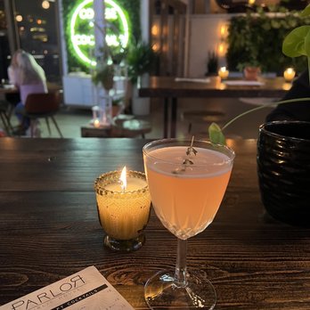 Parlor Public House - Cocktail with Prosecco - Coffee & Tea Near Me - Indianapolis, Indiana Parlor Public House - Cocktail with Prosecco - Coffee & Tea Near Me - Indianapolis, Indiana