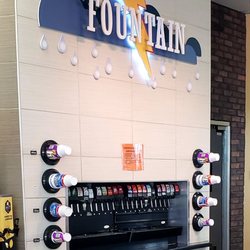 Pilot Travel Center - Lots of soda choices.